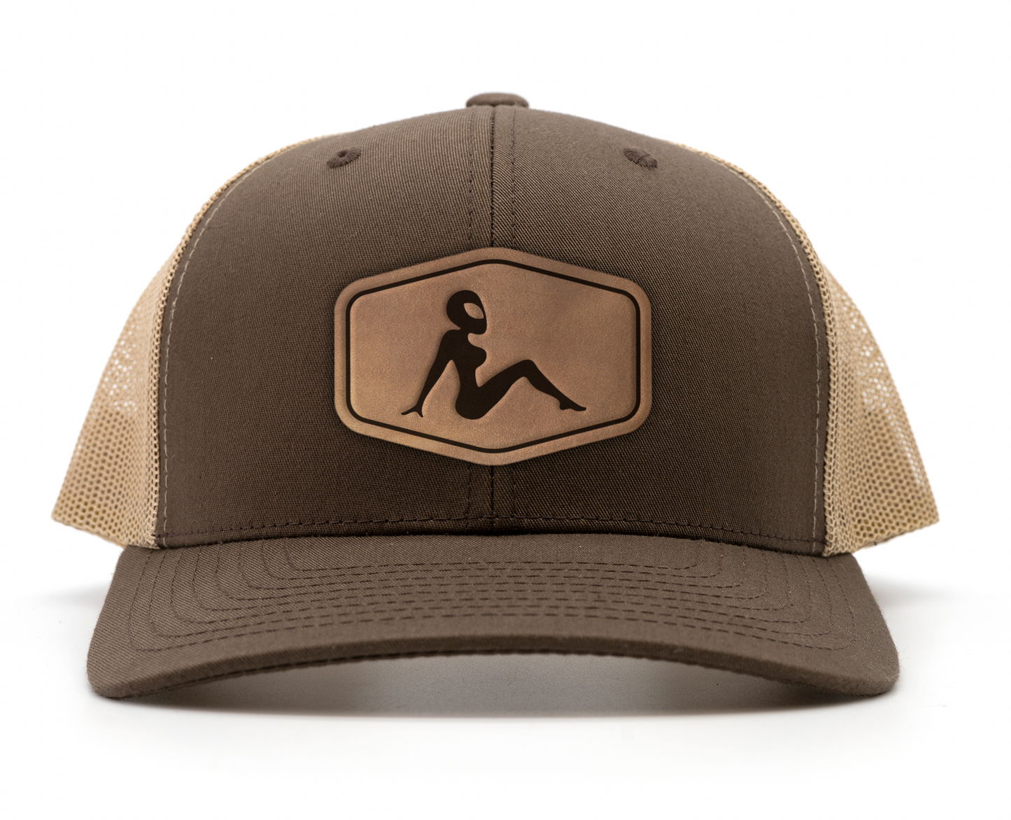 Khaki Haulin' Aliens Space Trucker Hat