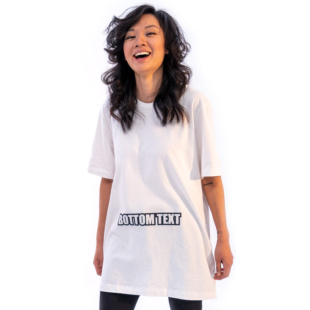 Bottom Text T-Shirt