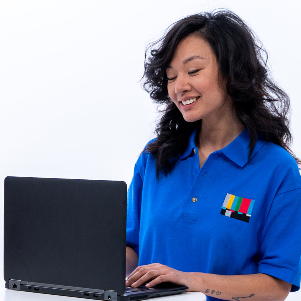 SMPTE Embroidered Polo Shirt