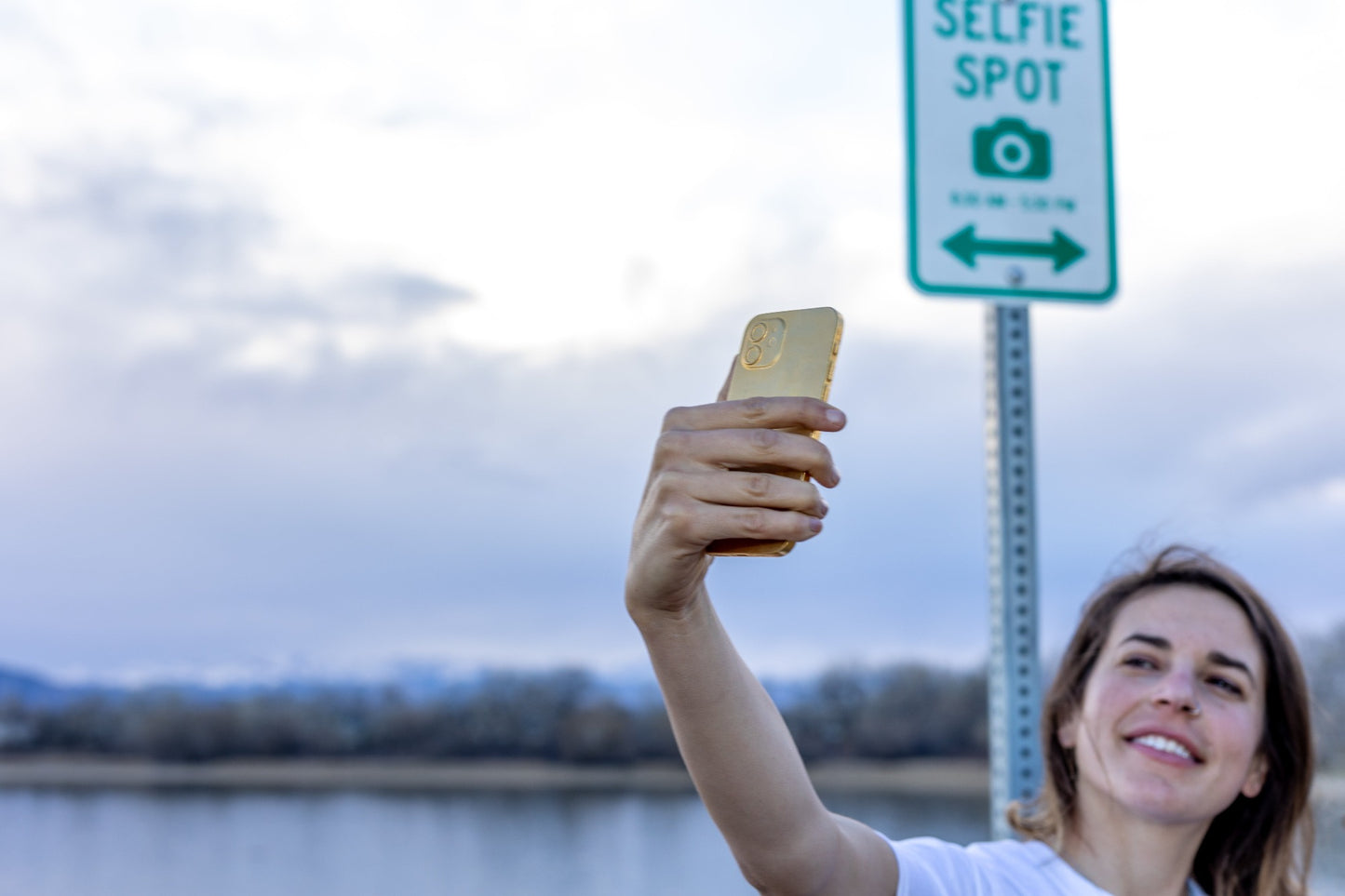 Selfie Spot Street Sign