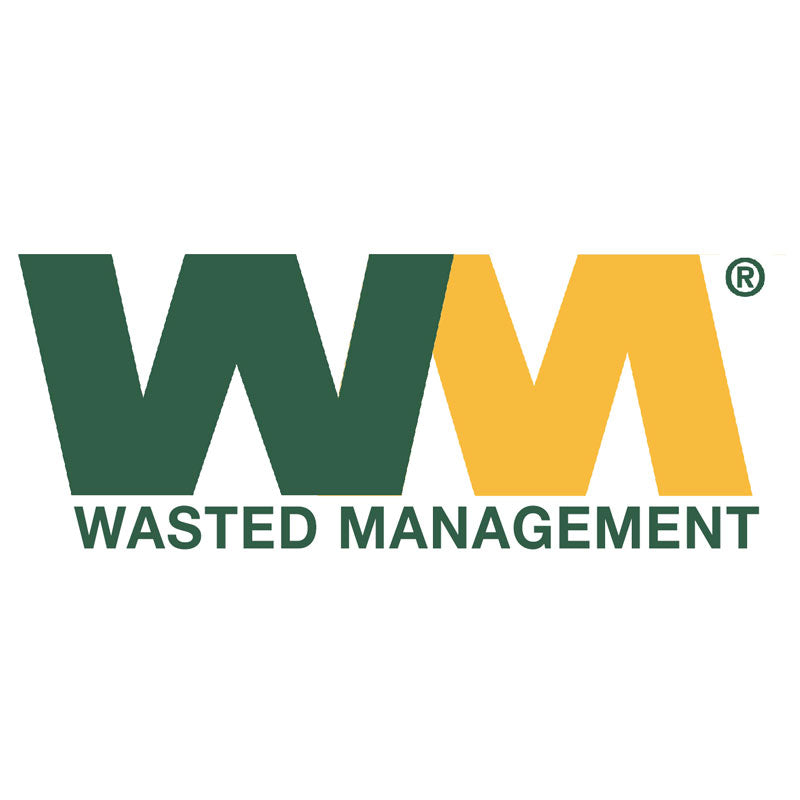 Wasted Management Embroidered Unisex Hoodie
