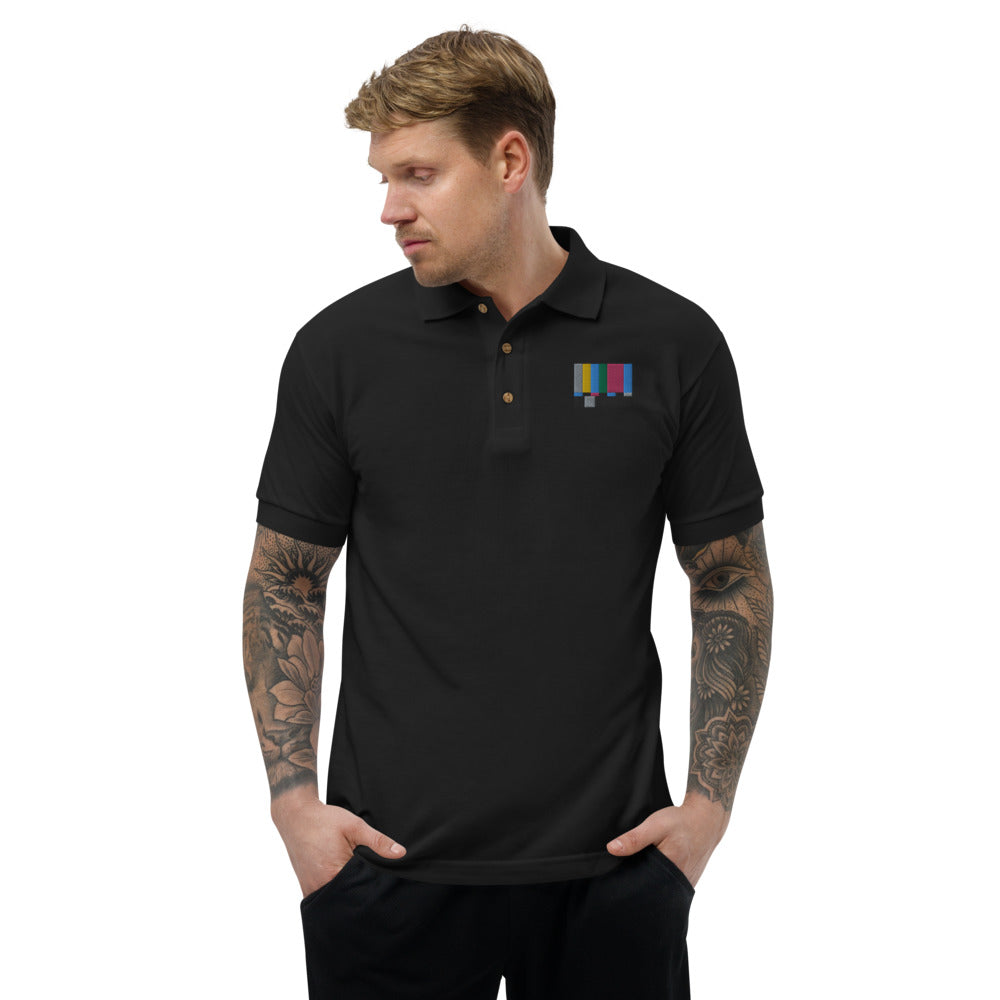 SMPTE Embroidered Polo Shirt