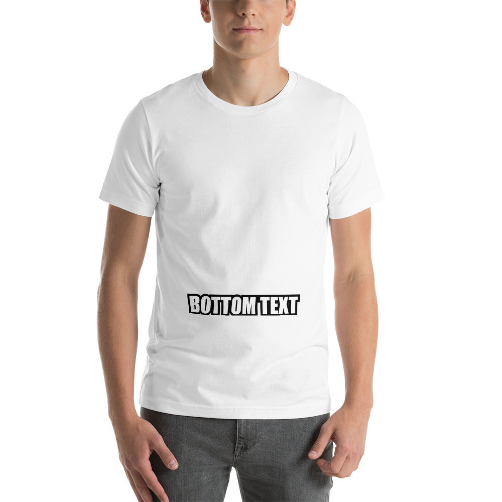 Bottom Text T-Shirt