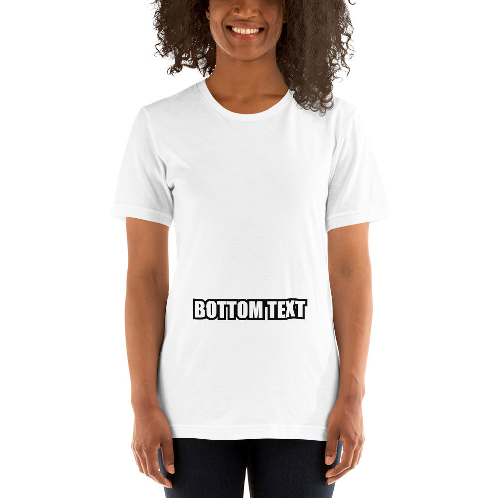 Bottom Text T-Shirt