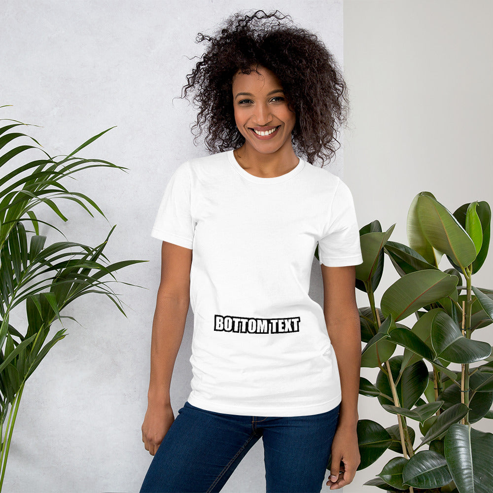 Bottom Text T-Shirt