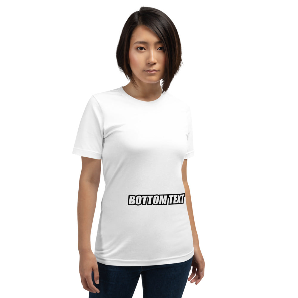 Bottom Text T-Shirt