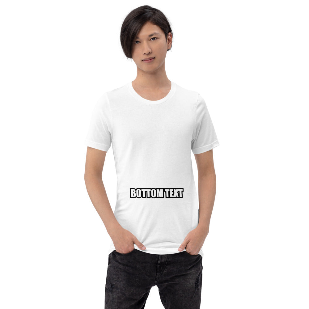 Bottom Text T-Shirt