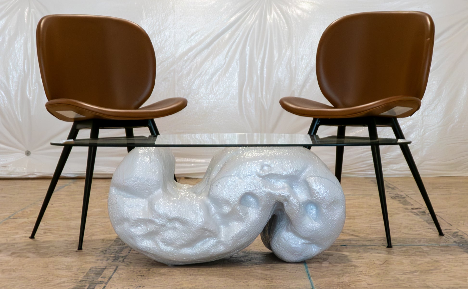 Packing Peanut Coffee Table, Version B