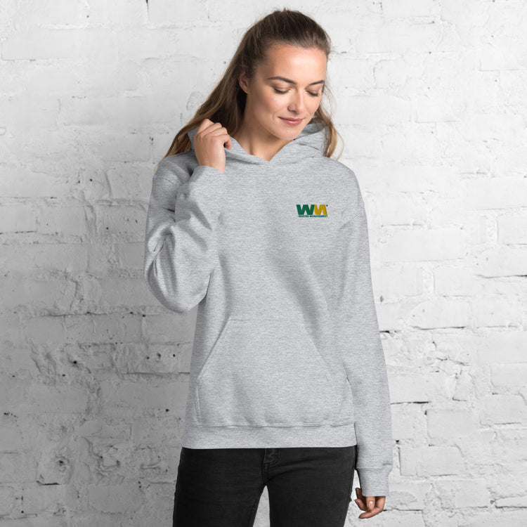 Wasted Management Embroidered Unisex Hoodie