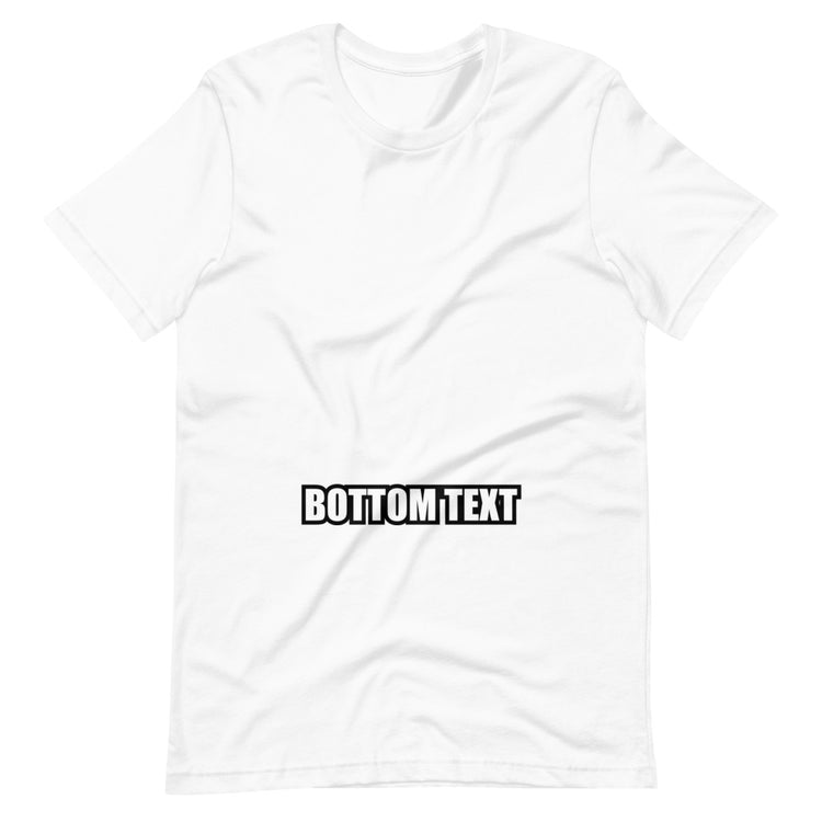 Bottom Text T-Shirt